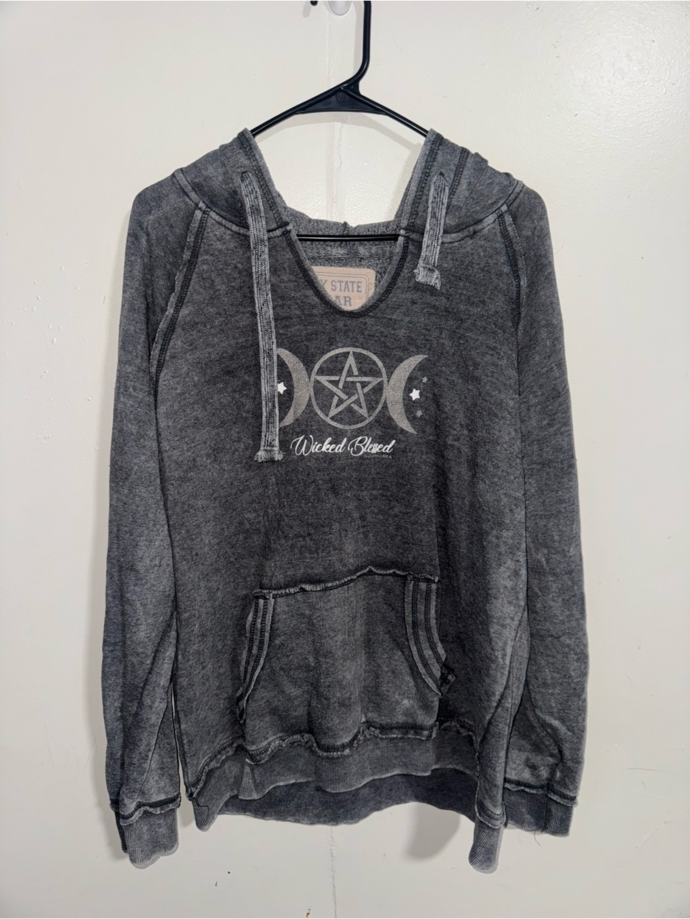 Salem Witch Trials Massachusetts Bay State Apparel Pullover Hoodie Size XL